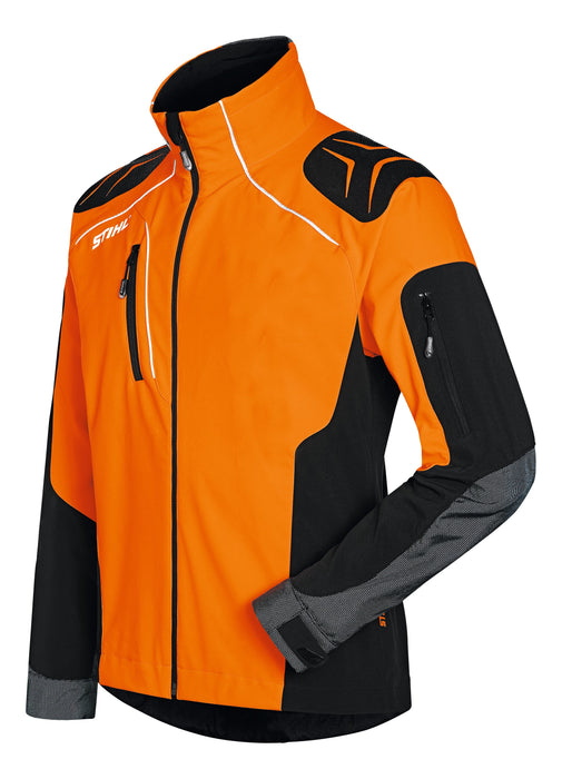 Stihl ADVANCE X-SHELL jacket - Orange / Black